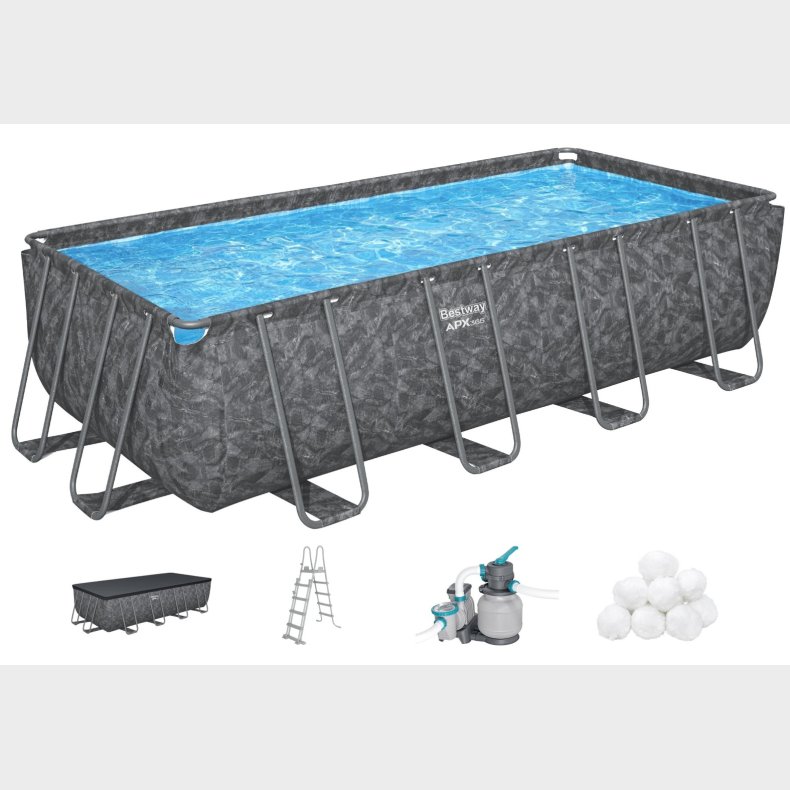 Bestway APX 365 Rektangul�rt Pool 549 x 274 x 132 cm