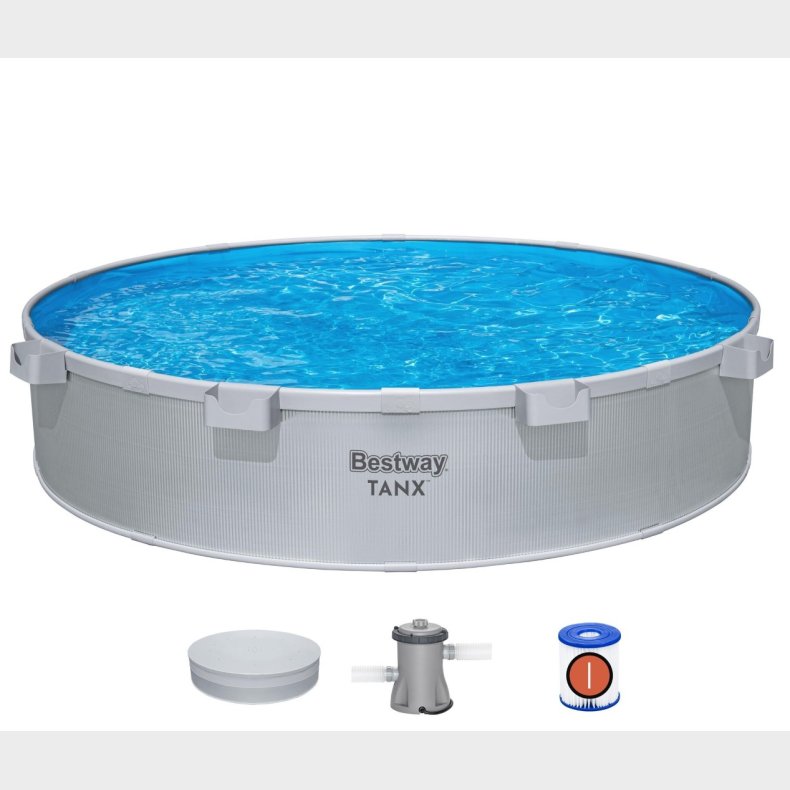 Bestway TANX Alt-i-en Rundt Pool-s�t 305 x 61 cm