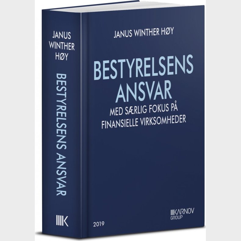 Bestyrelsens Ansvar - Janus Winther H�y - Bog