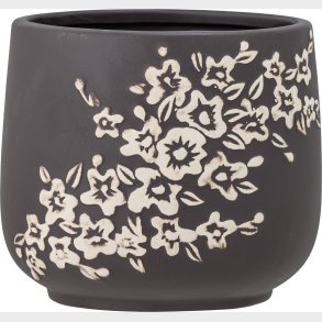 Bloomingville - Betino Urtepotteskjuler - Brun - Stentj Keramik