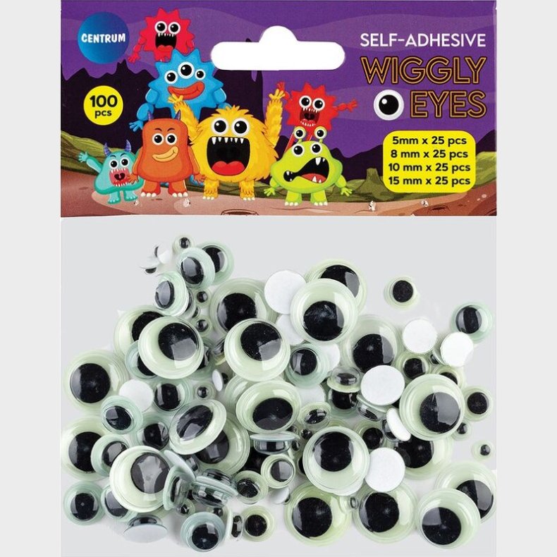 Bevgelige jne 100 Stk Assorterede Strrelser - Centrum