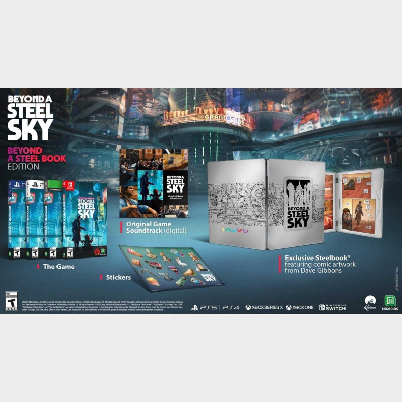 Beyond A Steel Sky - Beyond A Steelbook Edition - PS5