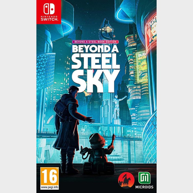 Beyond A Steel Sky - Kode I Boks  - Nintendo Switch