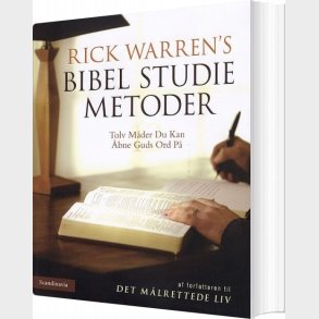 Bibel Studie Metoder - Rick Warren - Bog