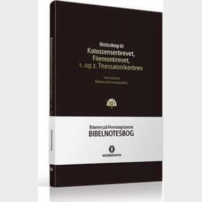 Bibelnotesbog 9 - Kolossenserbrevet, Filemonbrevet, 1. Og 2. Thessalonikerbrev - Bog