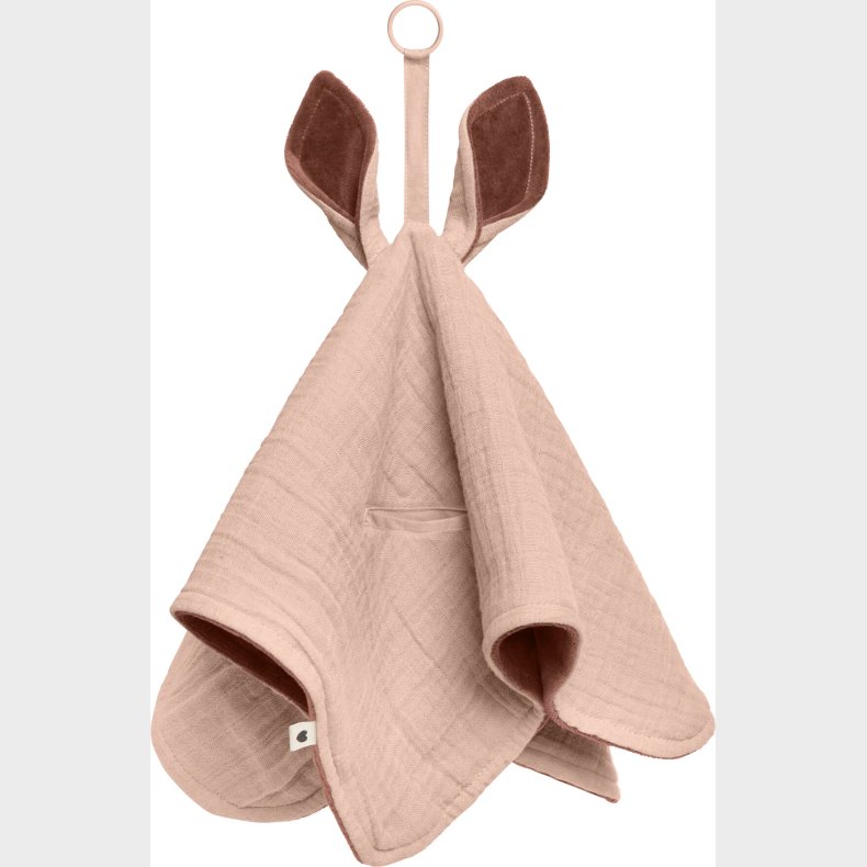 Bibs - Cuddle Cloth Kangaroo - Blush
