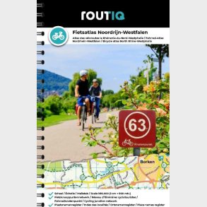 Bicycle Atlas North Rhine-westphalia - English book