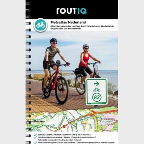Bicycle Atlas Of The Nederlands - English book