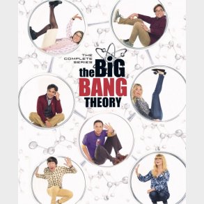 The Big Bang Theory - Sson 1-12 - Box-set - DVD - Tv-serie