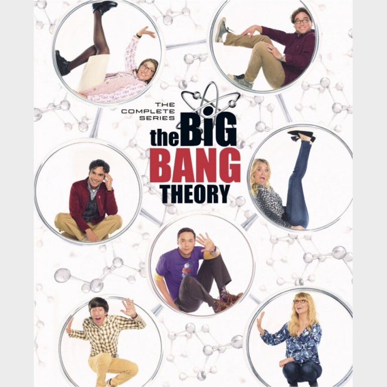 The Big Bang Theory - Sson 1-12 - Box-set - DVD - Tv-serie