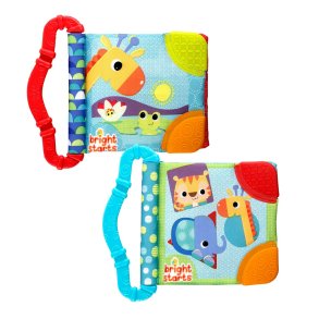 Bright Starts | 2-i-1 Bidebog og stofbog