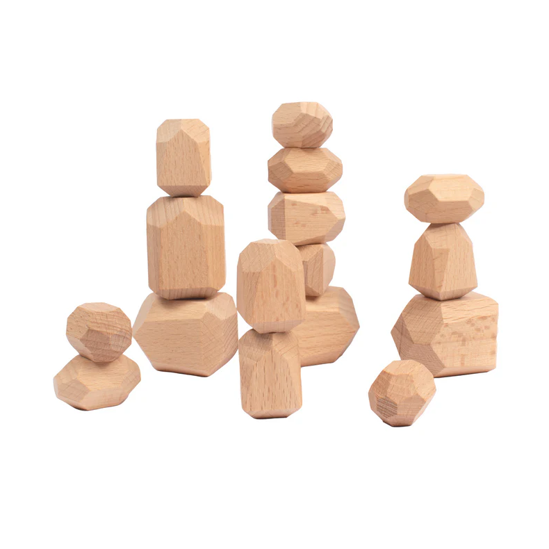 Stablesten af tr - Natur, 16 stk