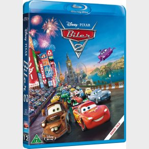 Disney Biler 2 / Cars 2 - Disney Pixar - Blu-Ray