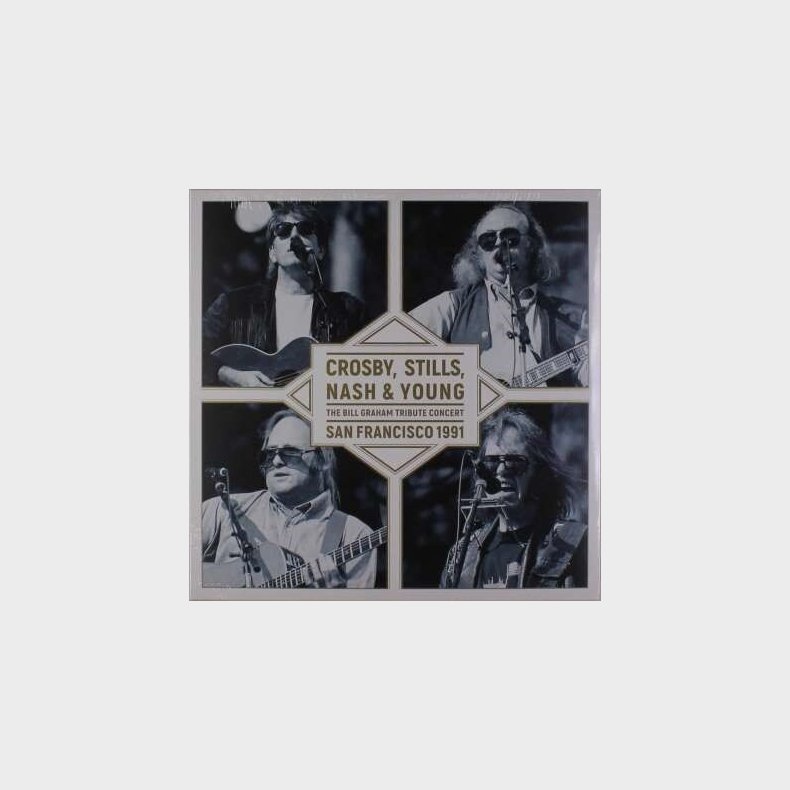 David Crosby - Bill Graham Tribute Concert - San Francisco - Vinyl Lp