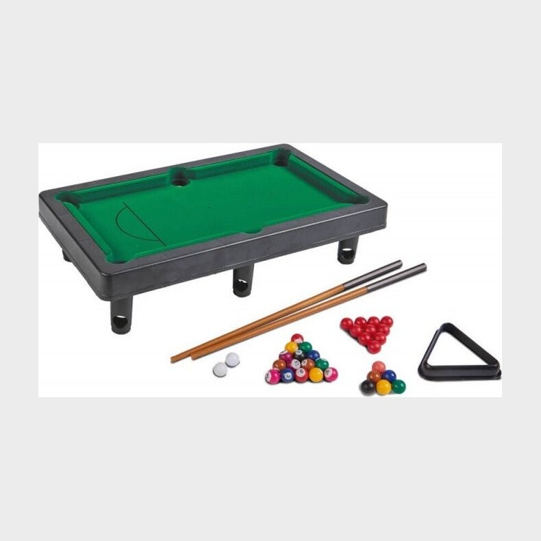 Mini Billiardbord Med Tilbeh�r Til B�rn - 31 Cm