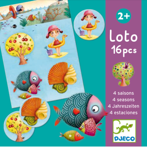 Djeco | Billedlotteri - De 4 rstider