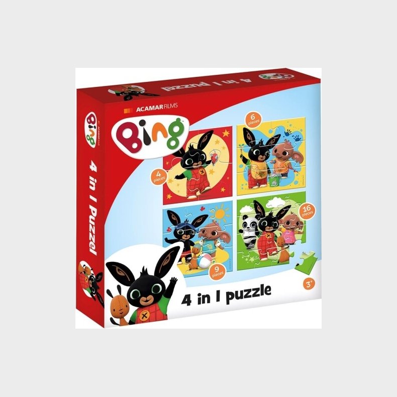 Bing 4 I 1 Puslespil