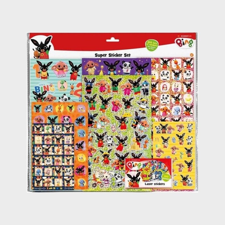 Bing Super Stickerset
