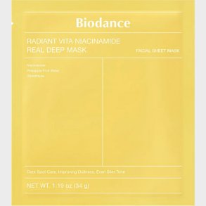 Biodance - Radiant Vita Niacinamide Real Deep Mask