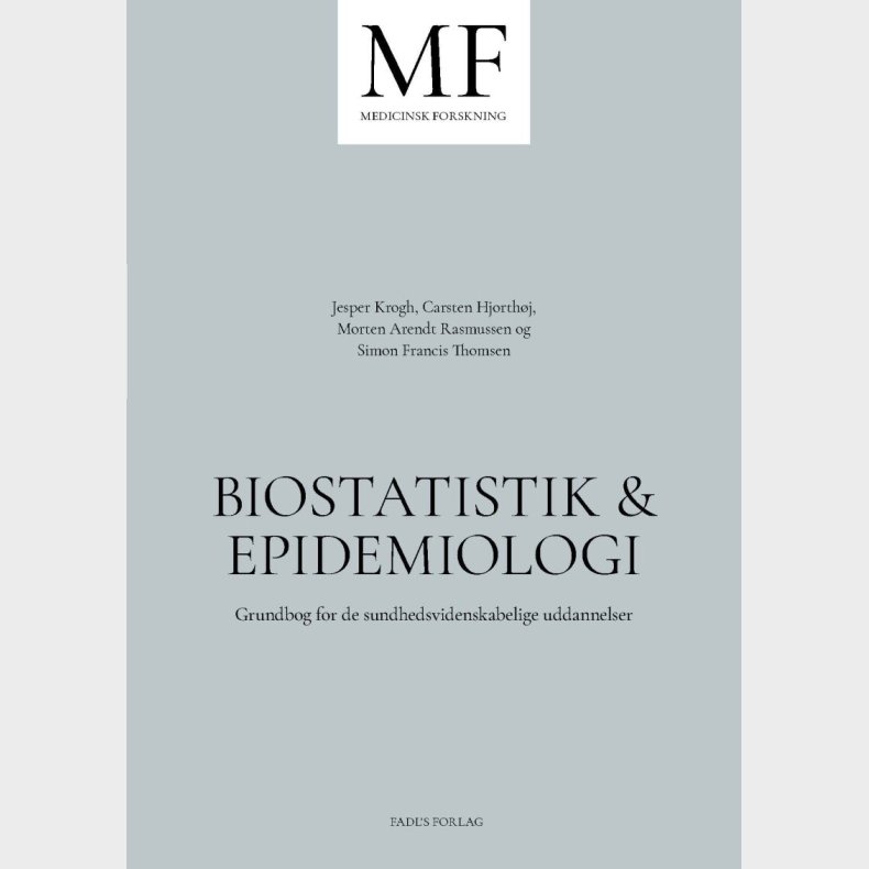 Biostatistik & Epidemiologi - Simon Francis Thomsen - Bog