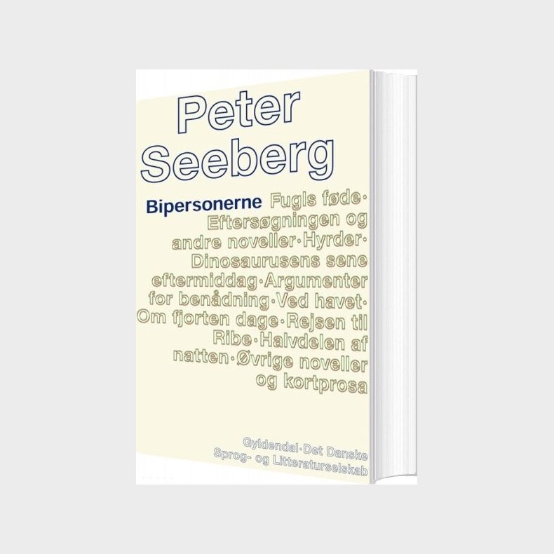 Bipersonerne - Peter Seeberg - Bog