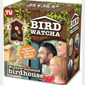 Bird Watcha Fuglehus Til Vindue