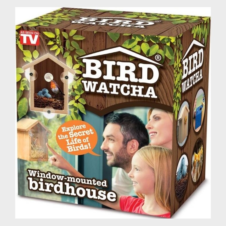 Bird Watcha Fuglehus Til Vindue