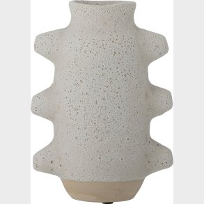 Bloomingville - Birka Vase - Hvid - Keramik - H 23 Cm