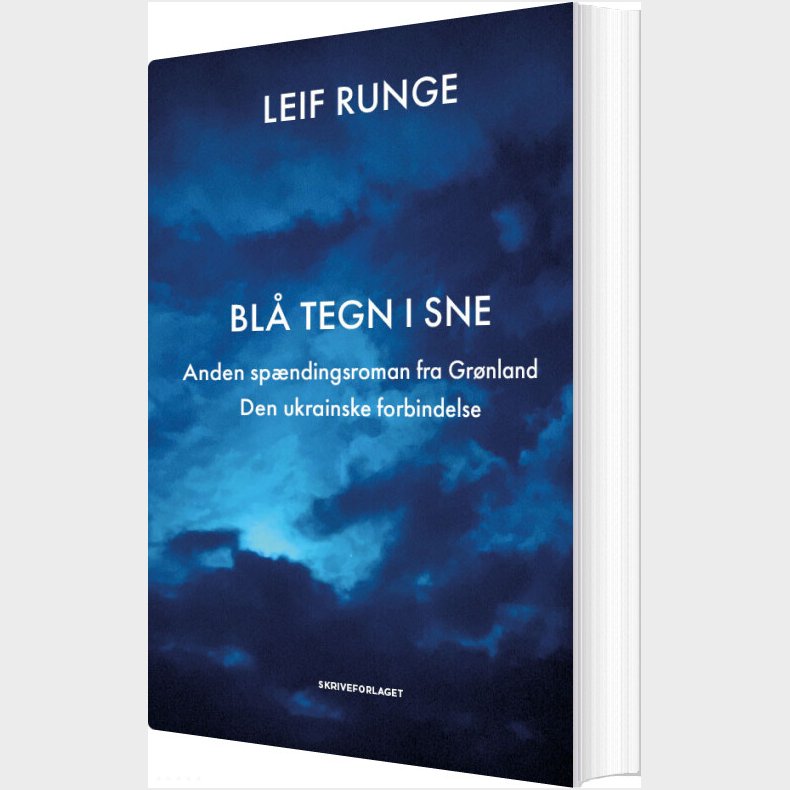 Bl� Tegn I Sne - Leif Runge - Bog