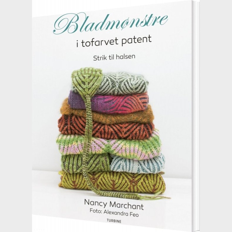 Bladm�nstre I Tofarvet Patent - Nancy Marchant - Bog