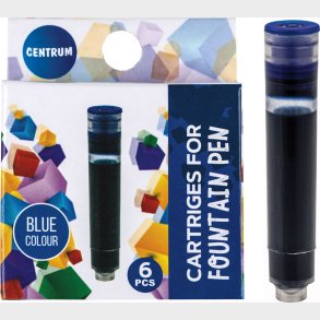 Blkpatron Til Fyldepen - 6 Stk Bl - Centrum