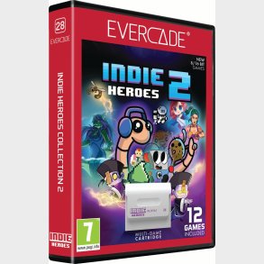 Blaze Evercade Indie Heroes Cartridge2 - BLAZE TAB Plus
