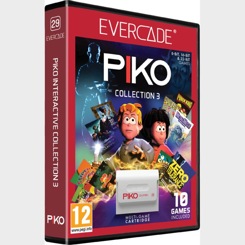 Blaze Evercade Piko Collection 3 - BLAZE TAB Plus