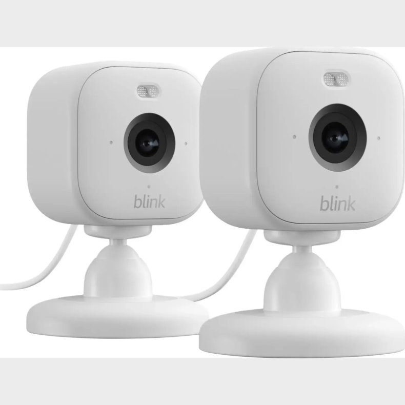 Blink - Mini 2 Smart Indend�rs Sikkerhedskamera 2stk S�t Hvid