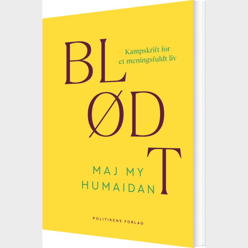 Bl�dt - Maj My Humaidan - Bog