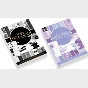 Blok Design A5 24 Ark Assorterede