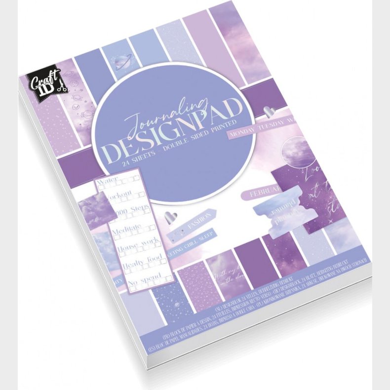 Blok Design A5 24 Ark Assorterede