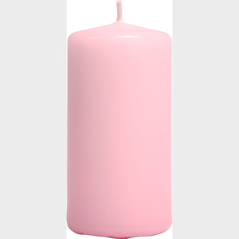 Bloklys - H 100 Mm -  50 Mm - Lyserd - 6 Stk.