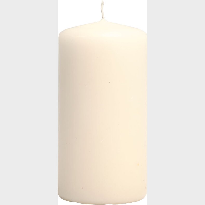 Bloklys - H 100 Mm -  50 Mm - Rhvid - 6 Stk.