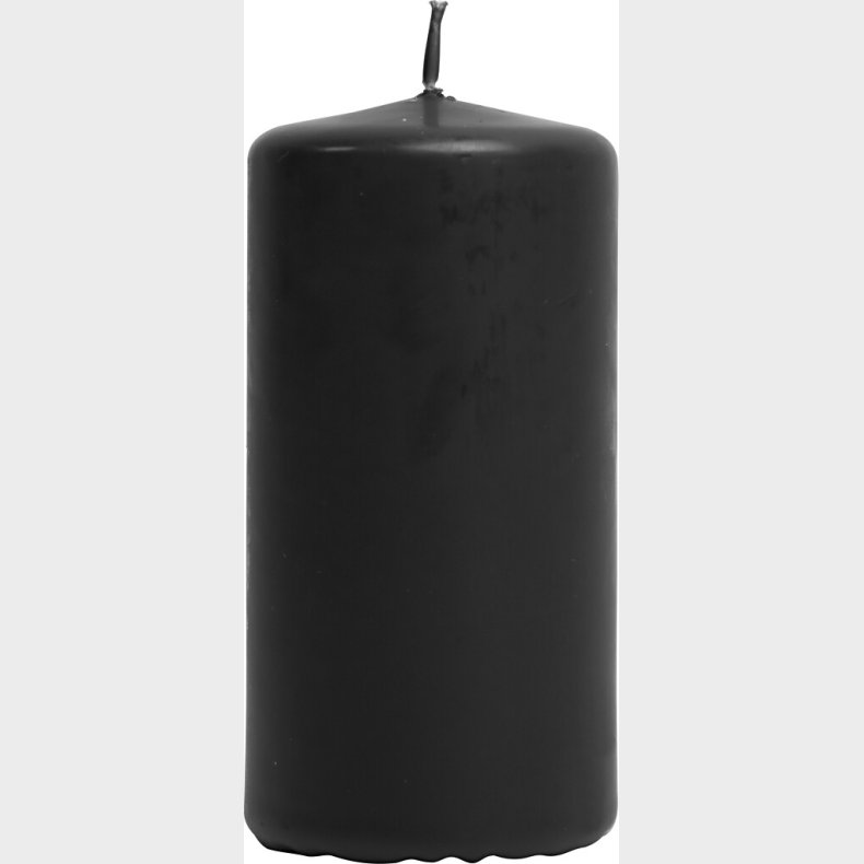 Bloklys - H 100 Mm -  50 Mm - Sort - 6 Stk.