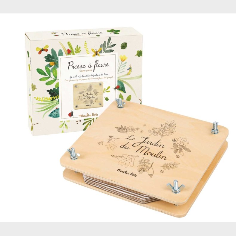 Moulin Roty | Blomsterpresse - 21 x 18 cm.