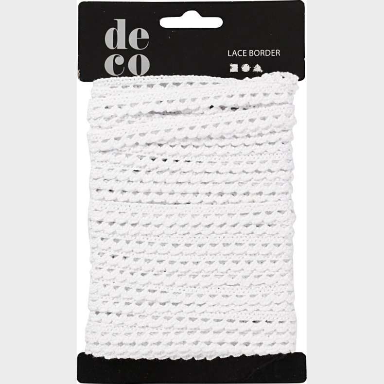 Blonde - B 10 Mm - Hvid - 10 M