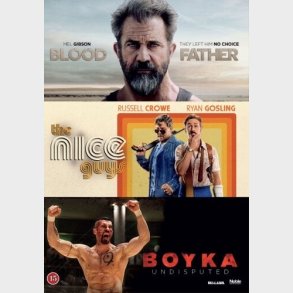Blood Father // The Nice Guys // Boyka Undisputed - DVD - Film