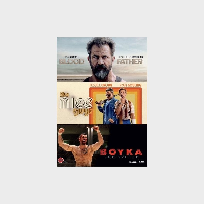 Blood Father // The Nice Guys // Boyka Undisputed - DVD - Film