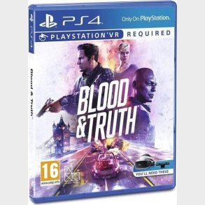Blood & Truth (psvr) - PS4