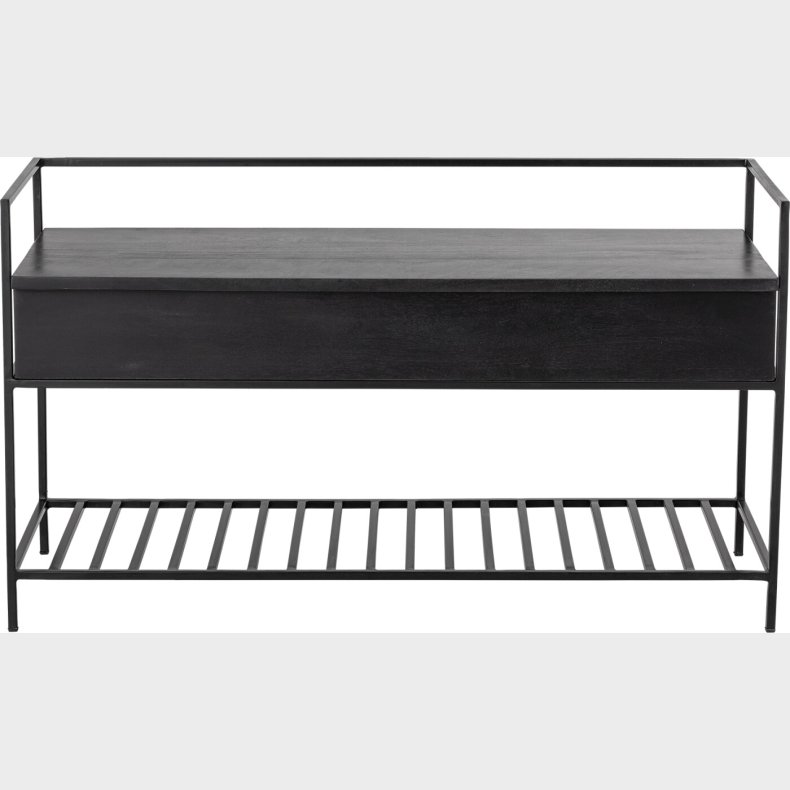 Bloomingville - Abelone Bnk - Sort - Fsc 100% Mango