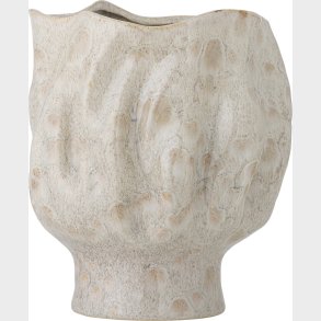 Bloomingville - Adair Vase - Hvid - Stentj