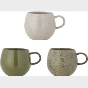 Bloomingville - Addison Krus - Grn - Stentj - St Med 3 Stk