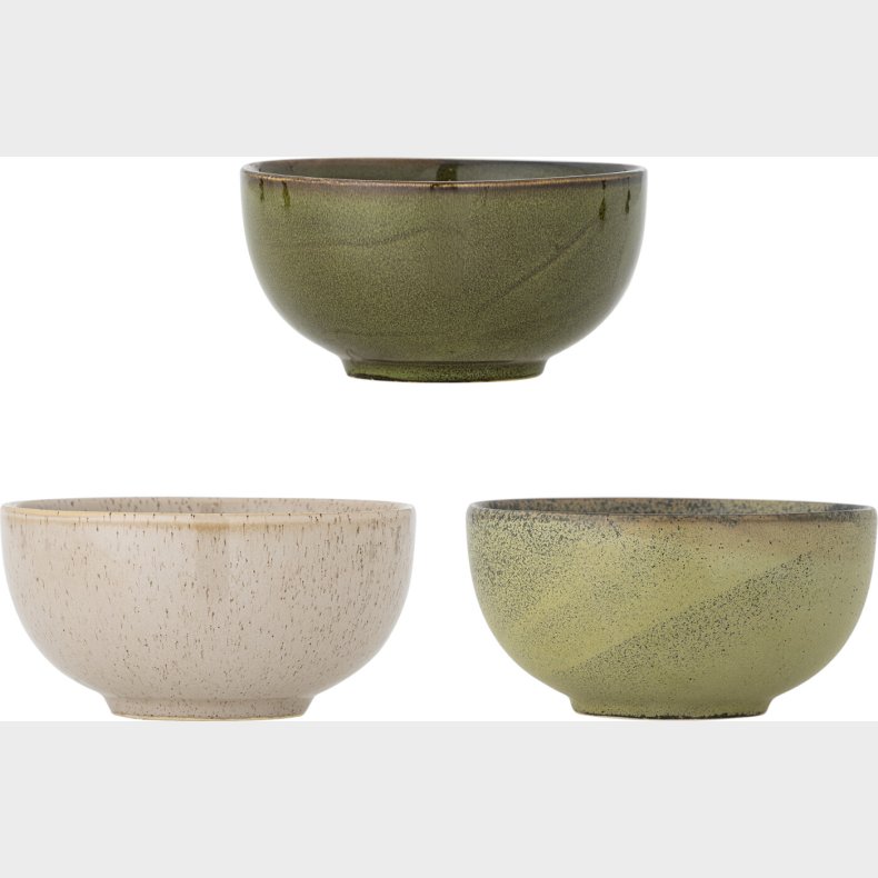 Bloomingville - Addison Sk�l - Gr�n - Stent�j Keramik