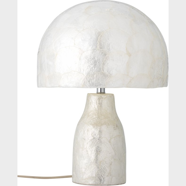 Bloomingville - Adria Bordlampe - Natur - Mother Of Pearl - E27
